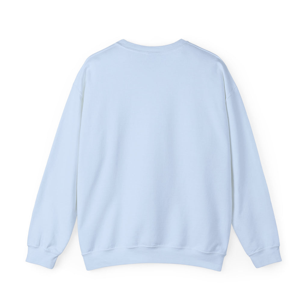 Crewneck Sweatshirt — "Drinking My Water, Minding My Business" Vintage Statue Graphic